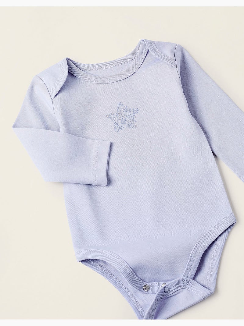 Pack 4 Bodies de Coton Multicolore - Kiabi