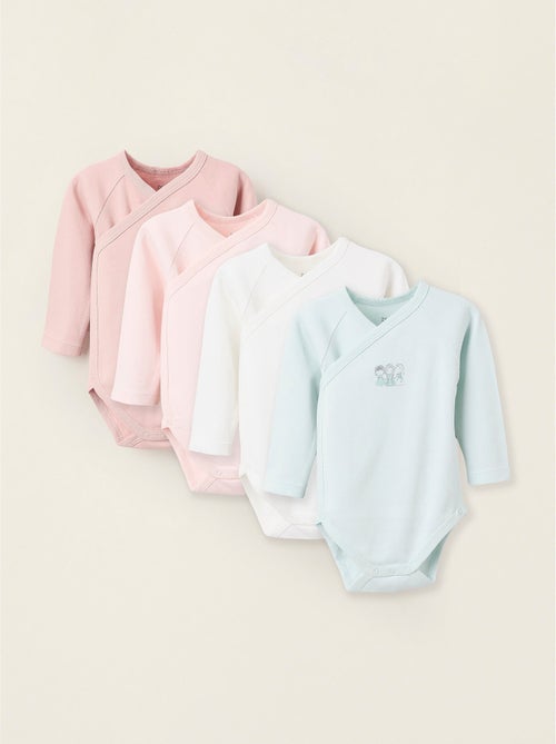 Pack 4 Bodies de Coton - Kiabi
