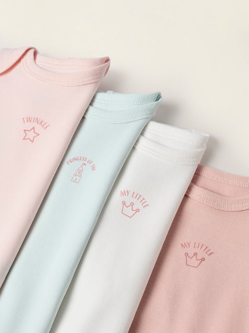 Pack 4 Bodies de Coton - Kiabi