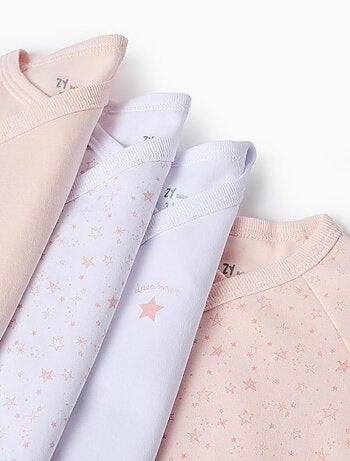Pack 4 bodies de coton