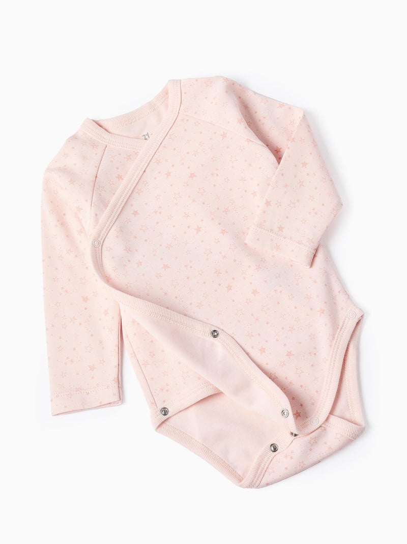 Pack 4 Bodies de Coton Multicolore - Kiabi