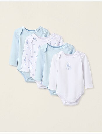 Pack 4 Bodies de Manches Longues