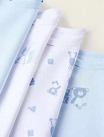 Pack 4 Bodies de Manches Longues