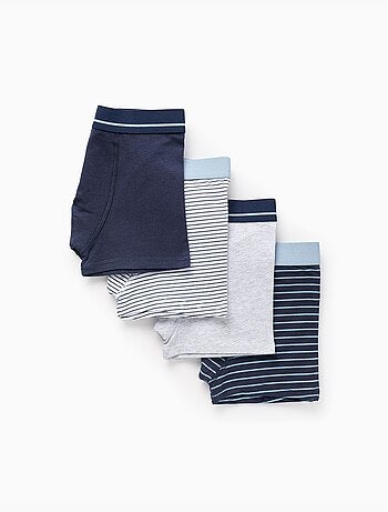 Pack 4 Boxers à Rayures