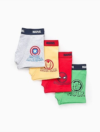Pack 4 Boxers Avengers