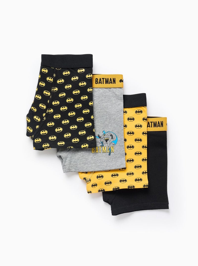 Pack 4 Boxers Batman Multicolore - Kiabi