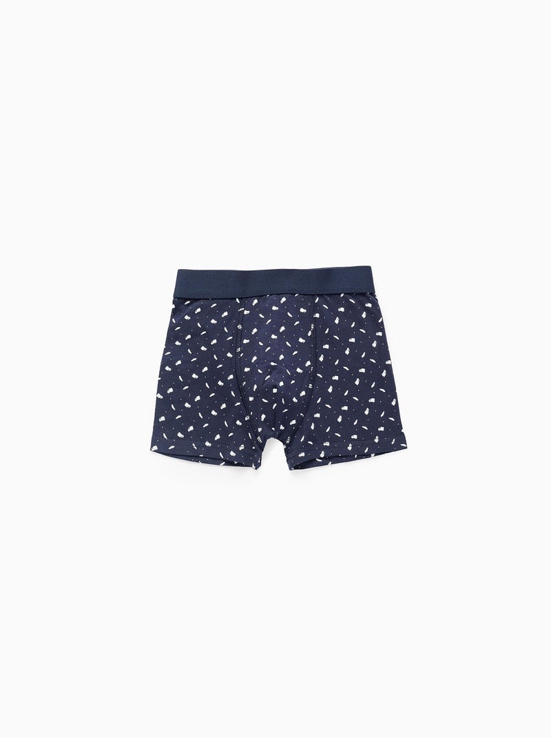 Pack 4 Boxers Multicolore - Kiabi