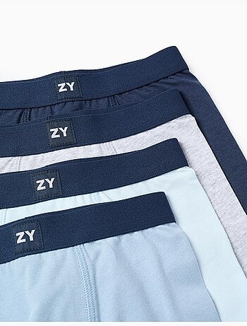 Pack 4 Boxers Unis