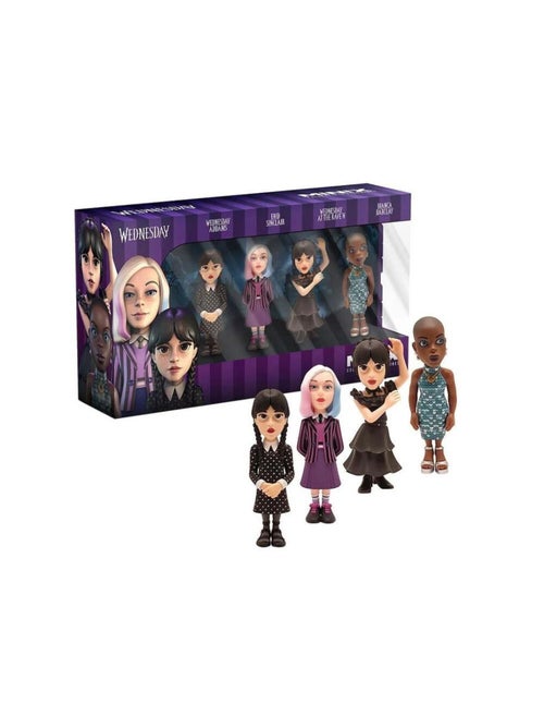 Pack 4 Figurines Wednesday - Minix - Kiabi