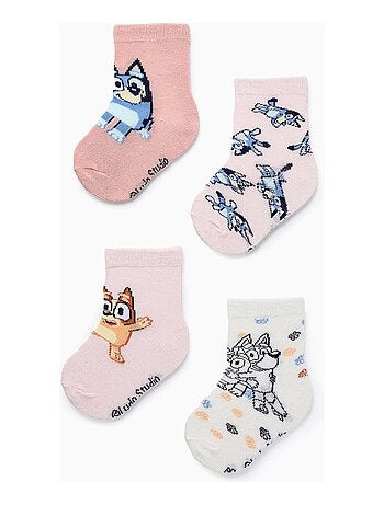 Pack 4 Paires de Chaussettes Bluey