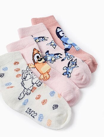 Pack 4 Paires de Chaussettes Bluey