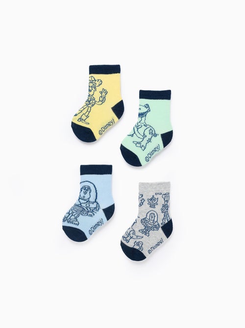 Pack 4 Paires de Chaussettes Toy Story - Kiabi