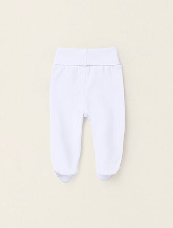 Pack 4 Pantalons à Pieds en Coton