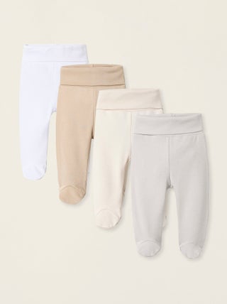 Pack 4 Pantalons à Pieds