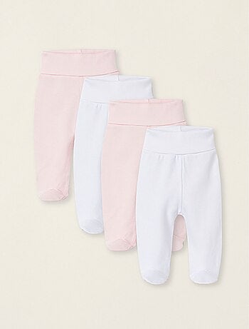 Pack 4 Pantalons à Pieds