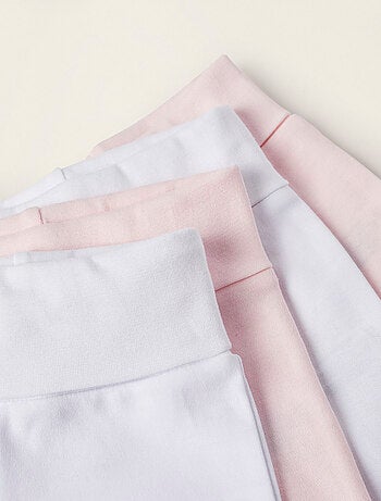 Pack 4 Pantalons à Pieds