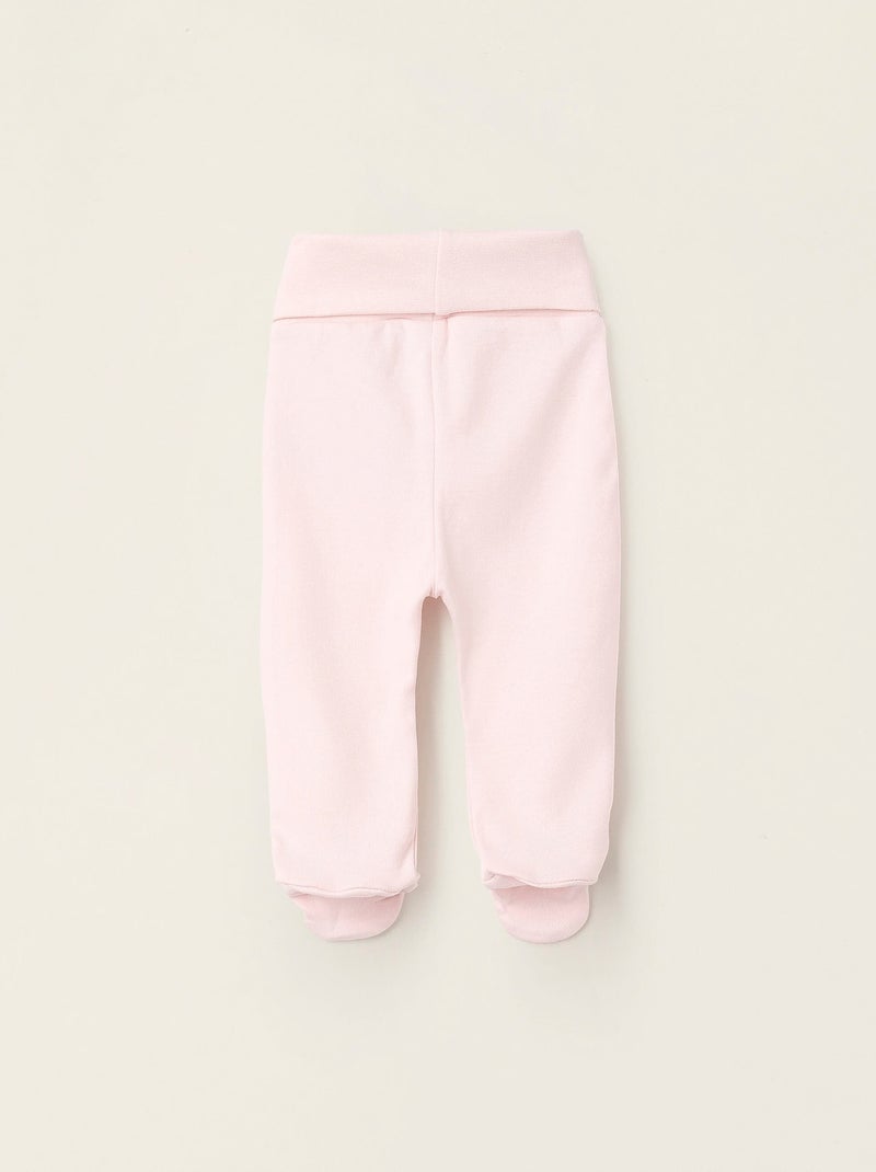 Pack 4 Pantalons avec Pieds Multicolore - Kiabi