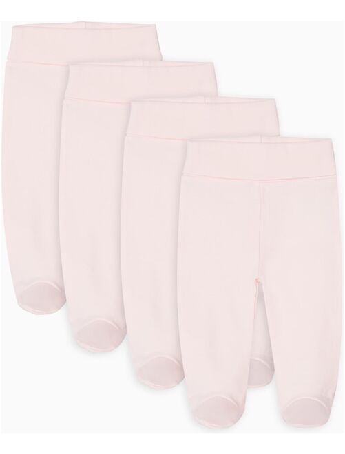 Pack 4 Pantalons avec Pieds pour Nouveau-Né et Bébé Fille  ESSENTIALS LINE - Kiabi