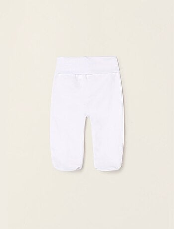 Pack 4 Pantalons avec Plis et Ceinture Haute