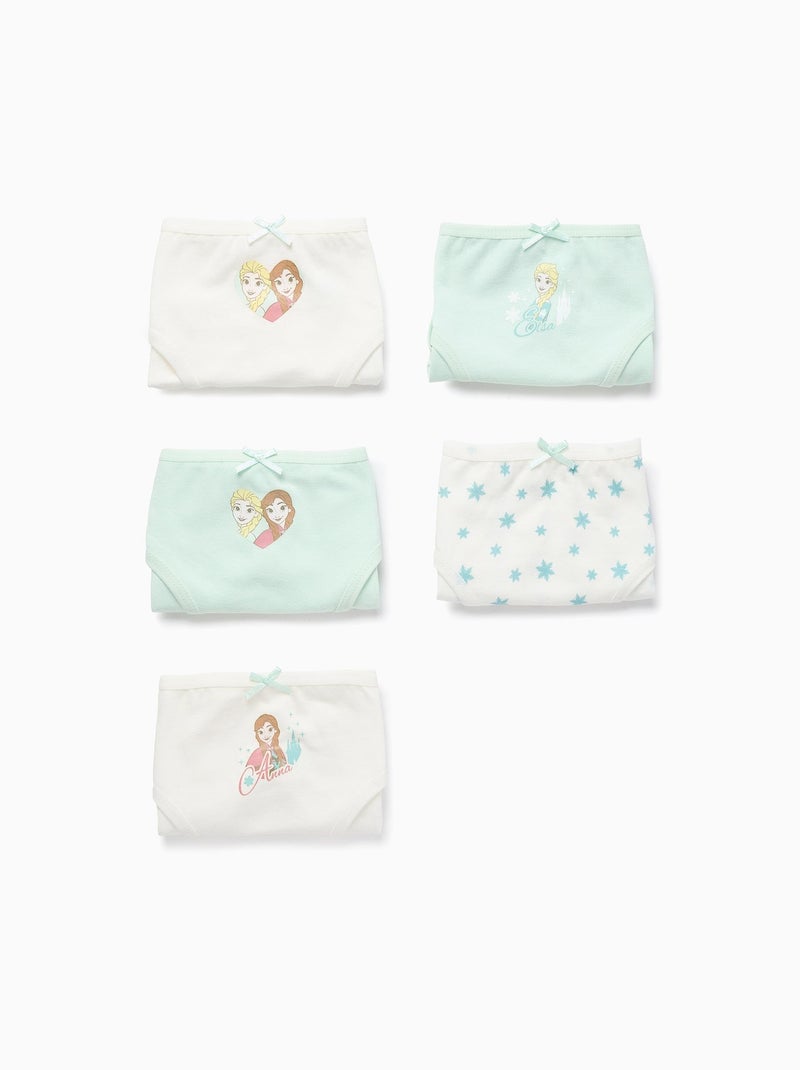 Pack 5 Culottes La Reine des Neiges Multicolore - Kiabi