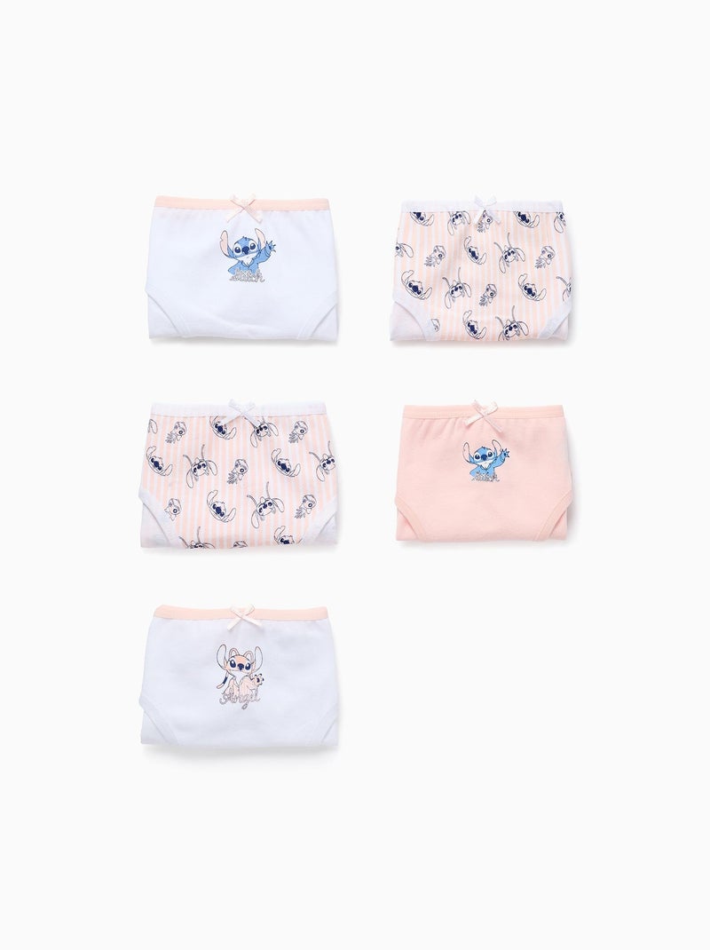 Pack 5 Culottes Lilo et Stitch Multicolore - Kiabi