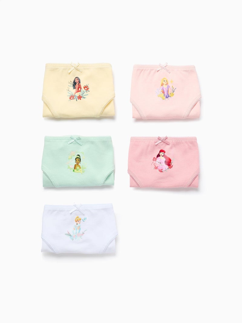 Pack 5 Culottes Princesses Multicolore - Kiabi