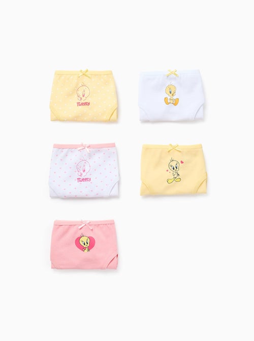 Pack 5 Culottes Tweety - Kiabi