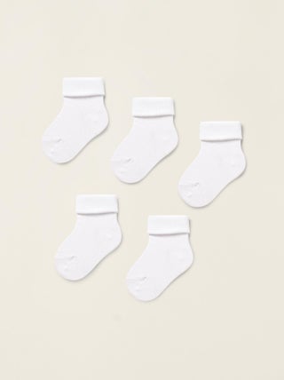 Pack 5 Paires De Chaussettes Avec Revers