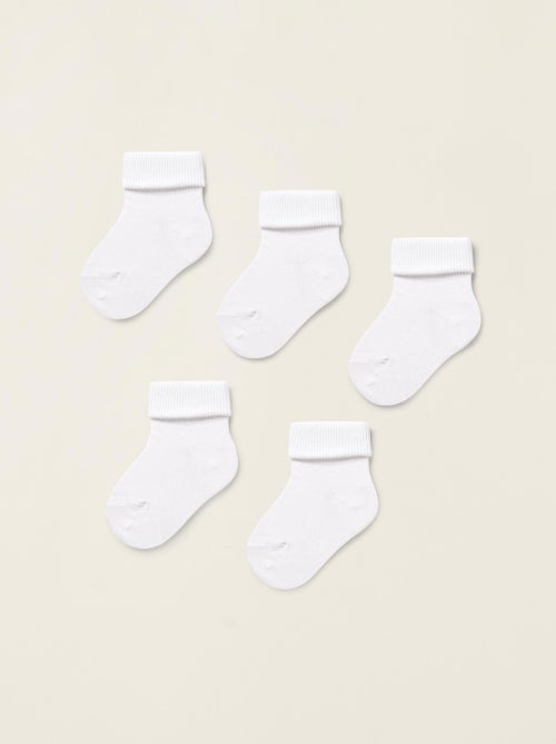 Pack 5 Paires de Chaussettes - Kiabi