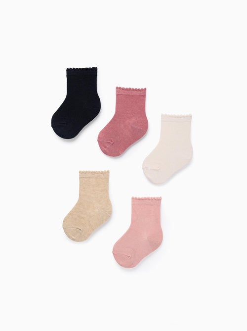 Pack 5 Paires de Chaussettes - Kiabi