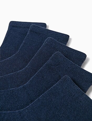 Pack 5 Paires de Chaussettes Unies