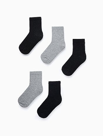 Pack 5 Paires de Chaussettes Unies