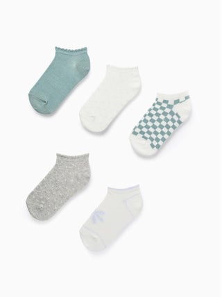 Pack 5 Paires de Socquettes en Fil de Lurex