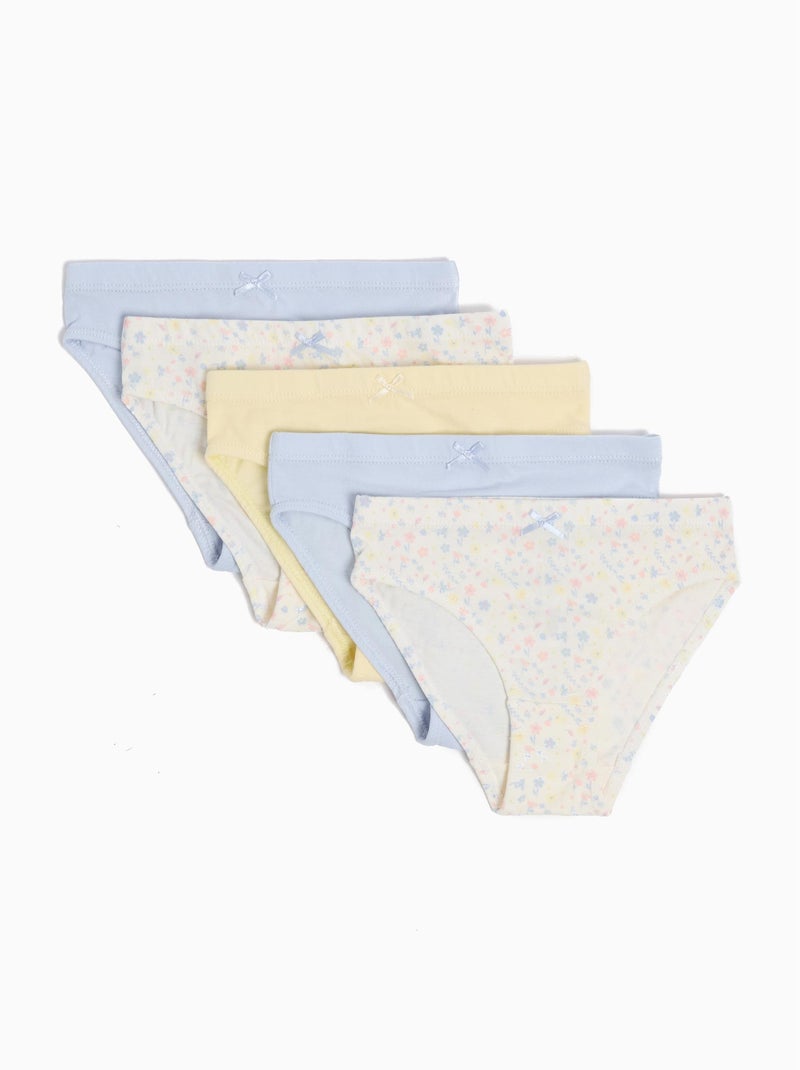 Pack 5 Slips Bleu - Kiabi