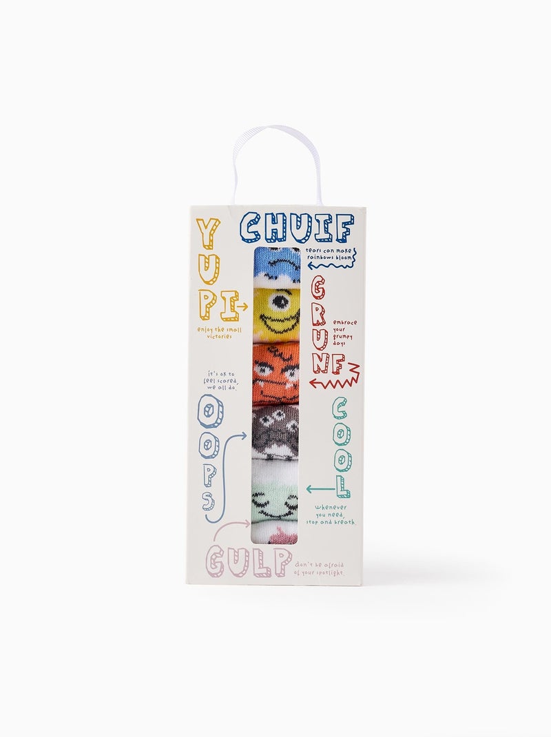Pack 6 Paires de Chaussettes Blanc - Kiabi
