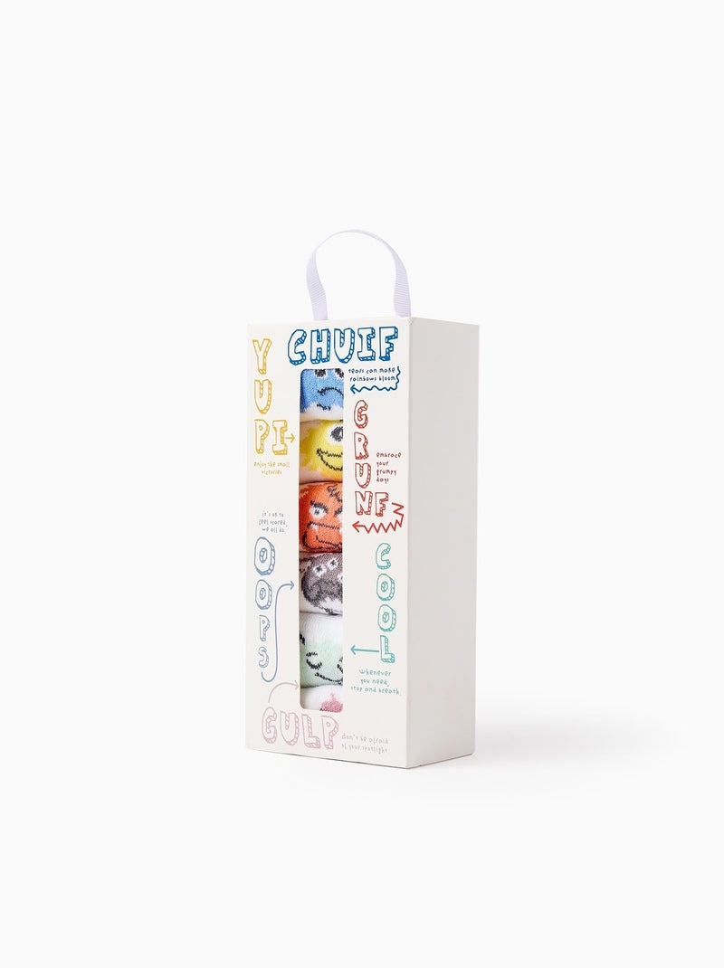 Pack 6 Paires de Chaussettes Blanc - Kiabi