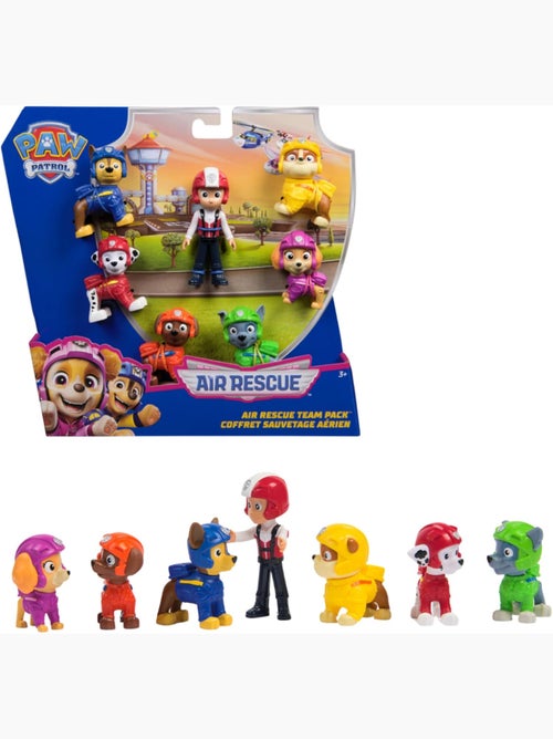 Pack 7 Figurines Pat'patrouille - Spin Master - Kiabi