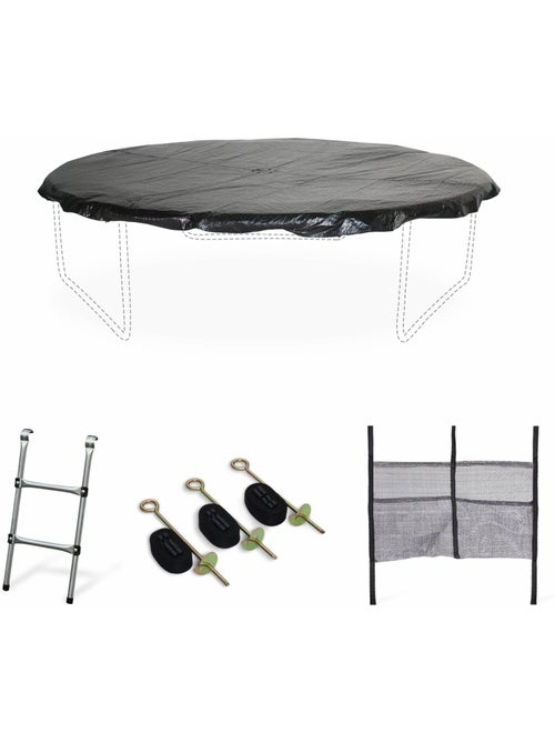 Pack accessoires pour trampoline ∅250 à ∅490cm - Kiabi Pack accessoires pour trampoline ∅250 à ∅490cm - Kiabi