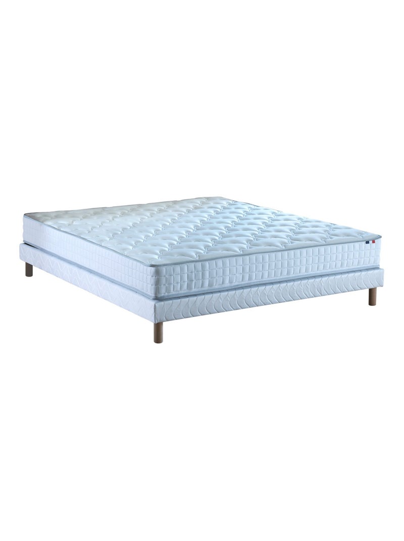 Pack ASTRE Ensemble Matelas Ressorts + Sommier + Couette + Oreillers - 140 x 190 cm N/A - Kiabi