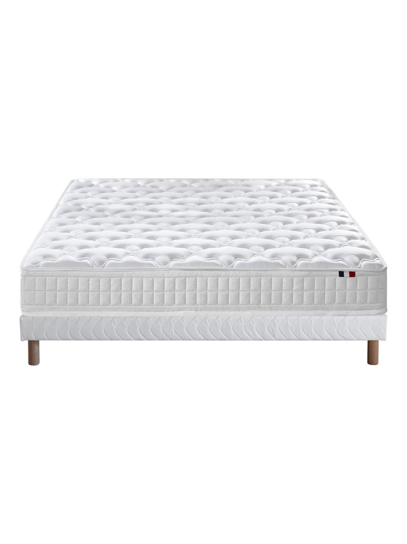 Pack ASTRE Ensemble Matelas Ressorts + Sommier + Couette + Oreillers - 90 x 190 cm N/A - Kiabi