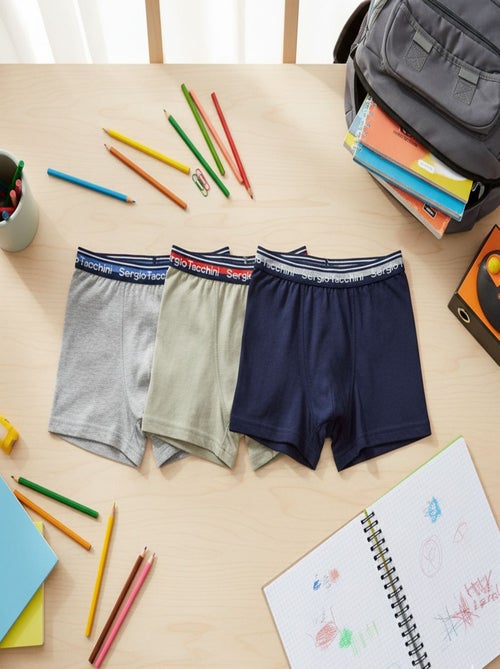 Pack Boxer Enfant SERGIO TACCHINI (Lot de 3) - Kiabi