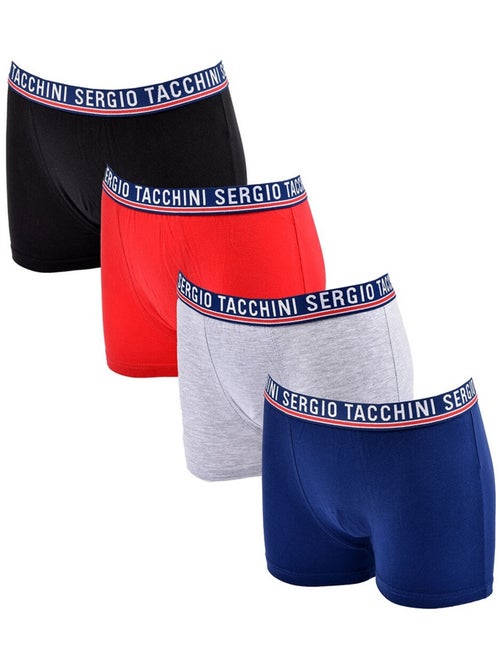 Pack Boxer Enfant SERGIO TACCHINI (Lot de 4) - Kiabi