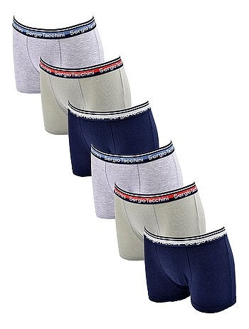 Pack Boxer Enfant SERGIO TACCHINI (Lot de 6)