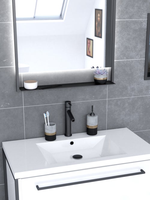Pack caisson vasque et miroir à led - Kiabi