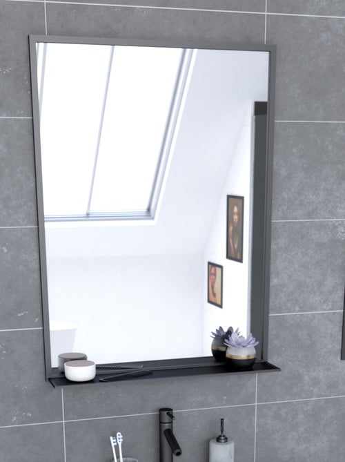 Pack caisson vasque et miroir simple - Kiabi
