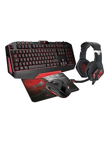 Pack Clavier + Casque + Souris - Spirit Of Gamer