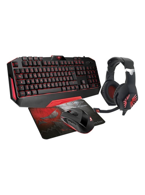 Pack Clavier + Casque + Souris - Spirit Of Gamer - Kiabi
