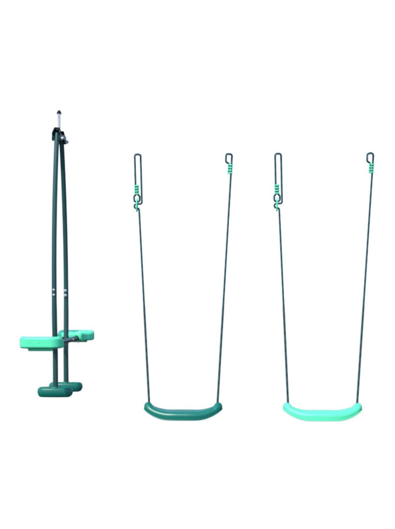 Pack Cocoon SOULET 3 accessoires pour portique H195 cm 2 balançoires et 1 face à face N/A - Kiabi