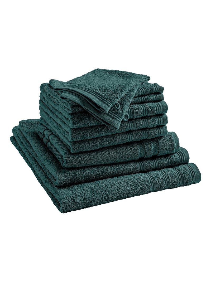 Pack complet 10 pièces "Spa" salle de bain / 400 gr/m² Vert - Kiabi