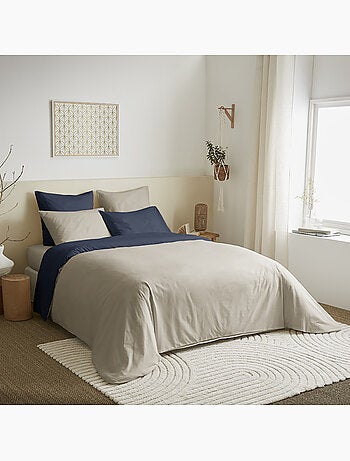Pack complet Housse de couette - Coton Pur - 100 % Coton 57 Fils/cm²
